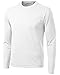 DRI-Equip Tall Long Sleeve Moisture Wicking Athletic Shirt-White-LT