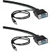 Electronics : Cables Unlimited PCM-2240-10 SVGA Cable With 3.5mm Male to Male Audio (10 Feet, Black)