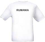 RUMANIA - Country-series - Heather Grey or White T-shirt