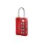 Wordlock LL-206-RD 4-Dial Luggage Lock, Red