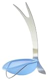 Orka Stainless and Silicone Utensils Rest, Blue