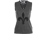 Misses Izod Golf V Neck Intarsia Sweater Vest