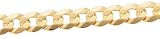 14K Yellow Gold Curb Chain, 8.00mm, 8