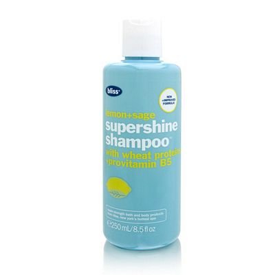 Bliss Lemon+Sage Supershine Shampoo with Wheat Proteins + Provitamins B5 Hair Shampoos