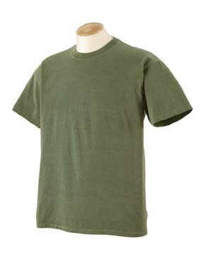 Authentic Pigment 5.6 oz Pigment-Dyed & Direct-Dyed Ringspun T-Shirt- HEMP - XX-Large