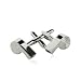 Working Whistle Blower Silver Cufflinks with Presentation Box