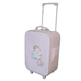 Tuc Tuc Wheeled Carry-on Kids Luggage, Baby Boys Rolling Upright Suitcase. Moons and Stars Collection. 11.4