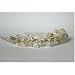 Gilt, Swarovski Crystal and Pearl Briar Tiara - Gold