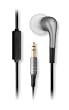 iFrogz 4762-ELMS EarPollution Luxe Micro Bud Earbuds with Mic - Silver