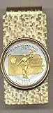 Pennsylvania Two Tone Statehood Quarter Hinged Money Clip