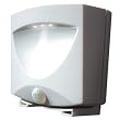 MAXSA Innovations 40341 Battery-Powered Motion-Activated Outdoor Night-Light in White