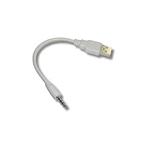 Premium White USB Data / Charging Adapter Adaptor for Apple 2nd Generation Shuffle