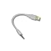 Premium White USB Data / Charging Adapter Adaptor for Apple 2nd Generation Shuffle