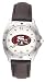San Francisco 49ers Ladies Pro Leather Watch