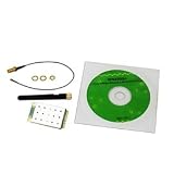 31mu82PyBcL. SL160  New Aopen Wireless 802.11b/G 54Mbps Minicard 2.4ghz Swivel Antenna White Box Popular High Quality
