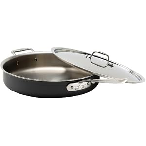 All Clad LTD2 6-Quart Saute Pan by All-Clad