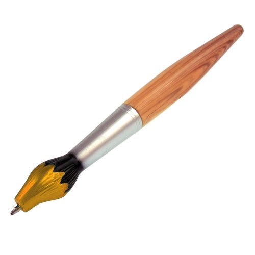 Paint Brush Pen - Gold