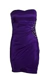 AXParis Strapless Embellished Dress