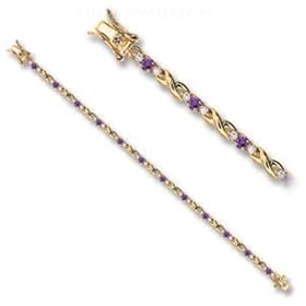 Jewelry - 1 Carat Tanzanite CZ Bracelet by Eternal Sparkles