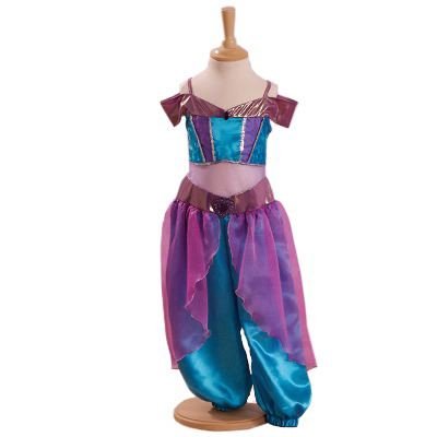 Girls Arabian Princess Jasmine Costume 