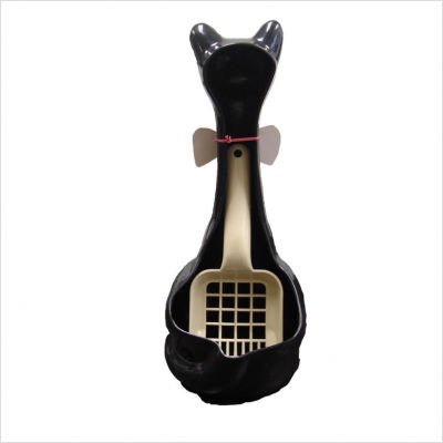 Cat Scoopy Litter Box Scoop Holder Color: White