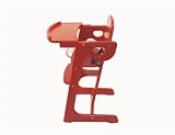 Red Tipp-Topp Highchair with Plaid Pad