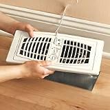 AF410A AirFlow Breeze, Quiet Register Booster Fan, Almond Color 4' x 10' opening