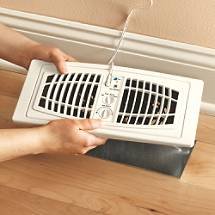 AF410A AirFlow Breeze, Quiet Register Booster Fan, Almond Color 4" x 10" opening