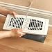 The AirFlow Breeze Home Heating/Cooling System (Almond) (Fits 4"W x 10"L opening)