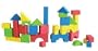 Educolor Foam Blocks, 80 Pieces