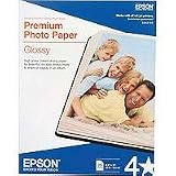 Epson High-Gloss Premium Photo Paper - Letter - 85 x 11 - 25 Sheets S042183