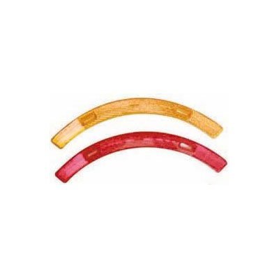 Sunlite Bicycle Wheel Reflector Set, Long, Amber and Red