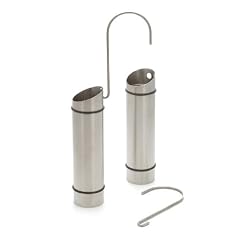 Sch�ne Edelstahl Luftbefeuchter 2 St�ck (1 Packung) / Wasserverdunster / Raum Befeuchter f�r Kamin, Heizung + mehr, 65728