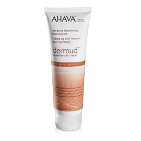 Ahava Dermud Dry Skin Treatment, Intensive Nourishing Hand Cream, 125 ml, 4.2 oz