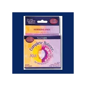 Natrol (incl Laci Le Beau Teas) Complete Balance AM/PM Menopause Formula