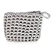 Soda pop-top coin purse, 'Gray Style'