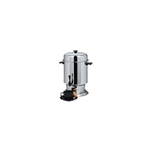 Focus Foodservice K1355A Regalware Commercial Stainless Steel Coffeemaker with Non-Drip Spigot, 55-Cup