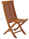 1 Outdoor Teak Folding Side Chairs