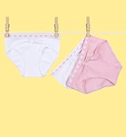 3 Pack - Older Girls' Santoni Heart Bikini Briefs