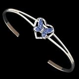 BUTTERFLY HEART - Earth Song Diamond Cut Bracelet