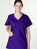 Dickies W Line V-Neck with Curved Pockets