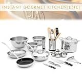 CIA 20 Piece Instant Gourmet Kitchenette Starter Set - 26004/26004