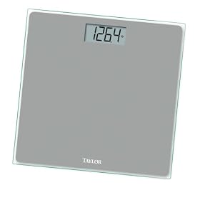 Taylor 7530 Glass Scale, Back Painted in Silver
