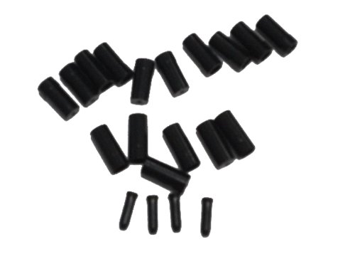 Origin8 Cable Ferrule & Tip Kit - Alloy, 4mm/5mm, Black On Sale
