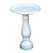 Allied Precision Industries 270 Bird Bath with Pedestal, White