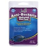 Anti Bacteria Medicated Fish Food, 1 oz