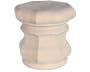 Octagonal Bun Foot Cherry 4 1/2"