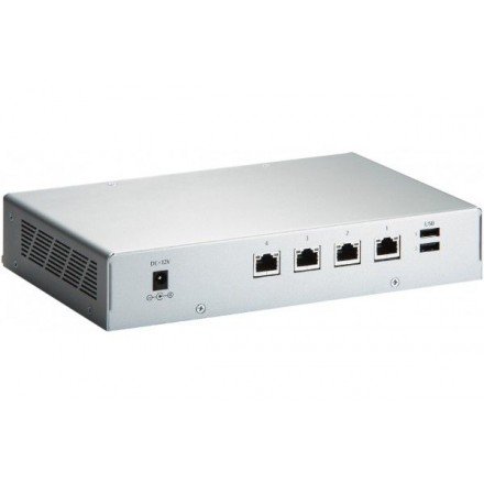 Net appliance fanless atom N270 desktop 4P gigabit