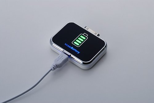 Cover image : Simplism iPod iPhone用モバイルバッテリーホワイト MobileBattery for iPod iPhone White ポータブル充電器 TR-MBI-WT