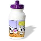Londons Times Funny Medicine Cartoons - Snoopy At Good Grief Counseling - Water Bottles